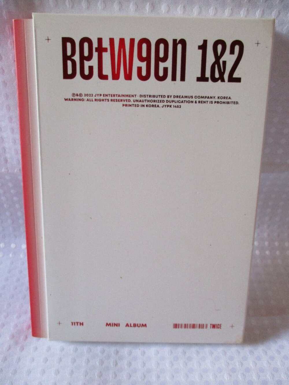 TWICE BETWEEN 1&2 11th Mini Album CD + Photo Book + 8 Card + Sticker + Poster